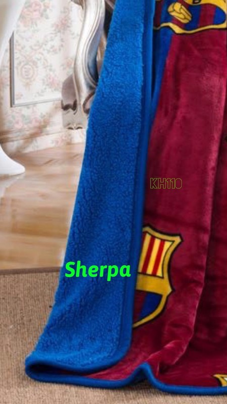 Soccer Team With Sherpa Lining Throw Blanket 50"x 60" gallery