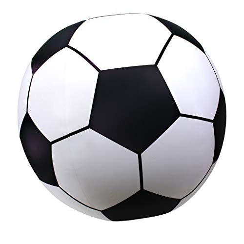 Giant Inflatable Soccer Ball - Made from Premium Raft Grade Vinyl, Black & gallery