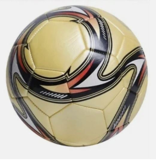 Official Size 34 Soccer Ball – PU Seamless Match & Training Football Ball Pump