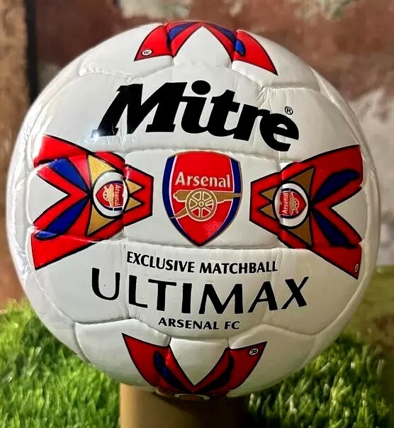 MITRE EXCLUSIVE Match Ball ULTIMAX ARSENAL FC Premier League size 5 gallery
