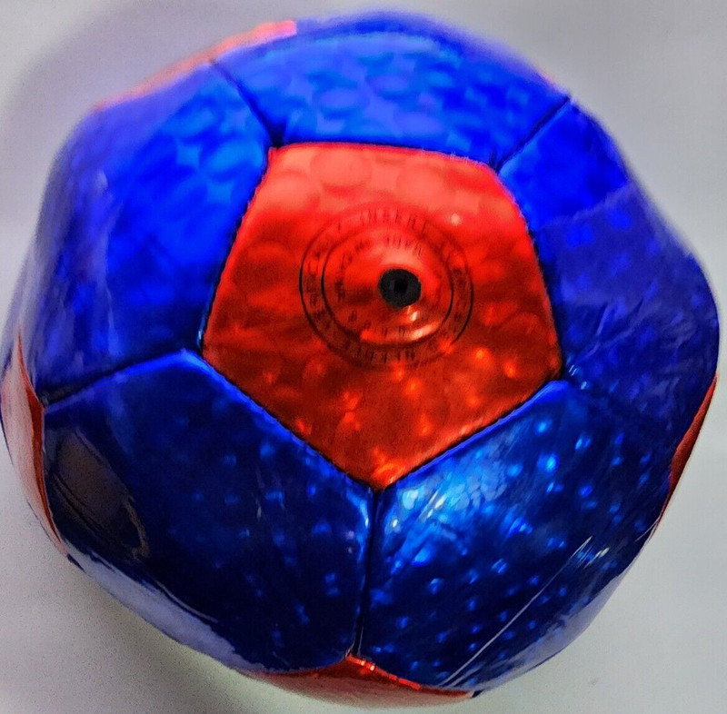 Jieman Traditional Soccer Ball Size 5 Colors Red & Blue