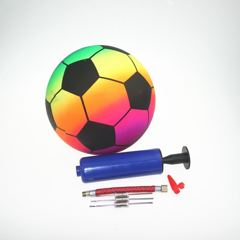 9" Indoor Outdoor PVC Soft Ball Football Soccer for Kids Beginner Play Exercise gallery