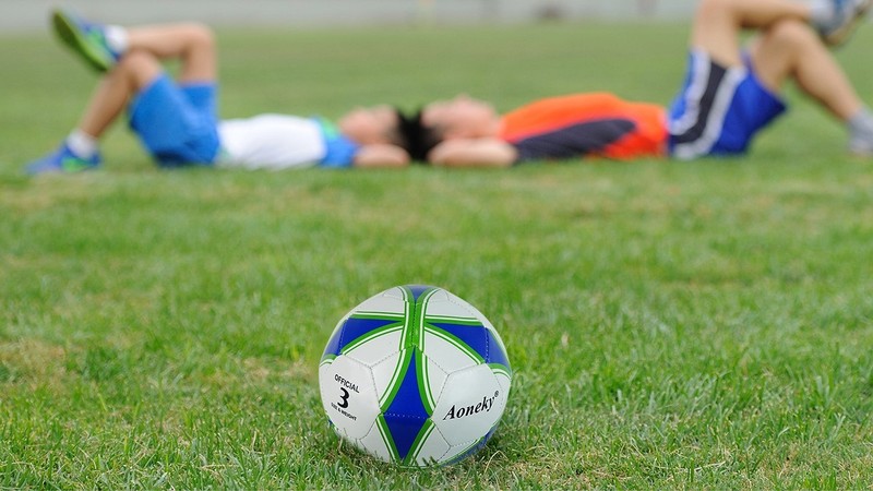 "High-Quality Soccer Ball with Pump - Durable, Lightweight, Perfect for Training gallery