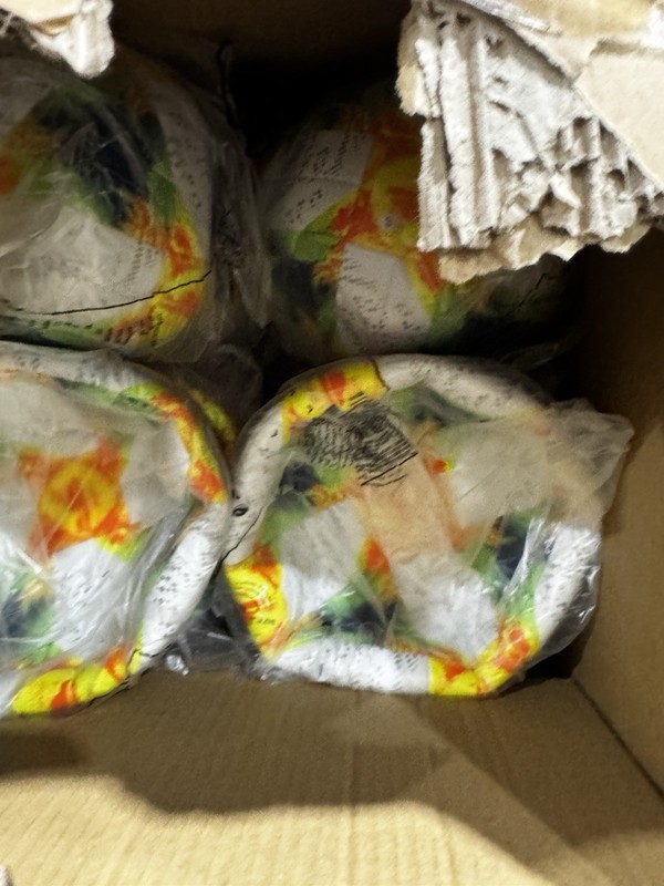 Size 5 Soccer Ball White/Multicolor Synthetic Reinforced Bladder Outdoor FIFA gallery