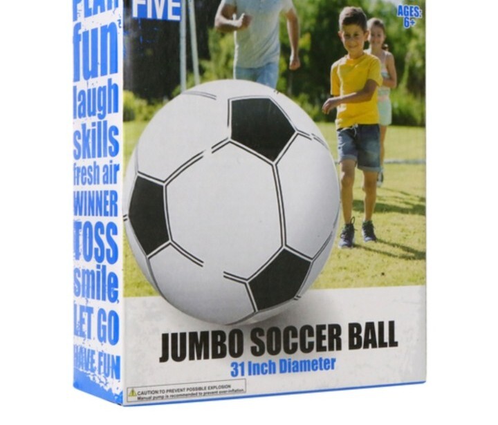 Jumbo Inflatable Soccer 31 In Ball gallery