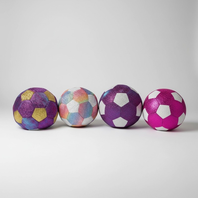Hedstrom 8" Glitter Ball Soft Bouncy Play Toy Sparkle Assorted Colors 3+