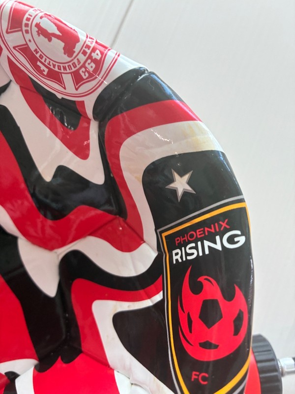 Brand New Limited Edition Phoenix Rising Soccer Ball Size 3 with Pump gallery