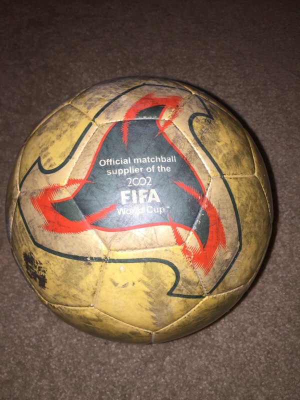 🔥RARE Adidas Fevernova Glider MS FIFA World Cup 2002 OFFICIAL Match Ball SIZE 5