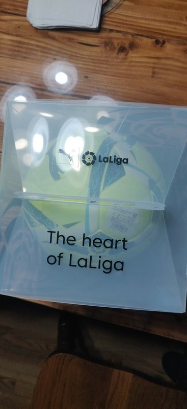 LaLiga All-Star Gaming Challenge Winner Display Ball