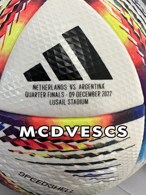 Adidas FIFA World Cup 2022 Al Rihla – Netherlands vs Argentina Pro Soccer Ball