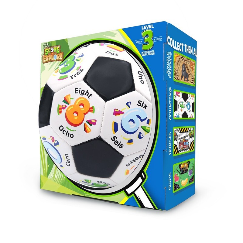 Score N‘ Explore Children’s Learning Development Soccer Ball Numbers Explorer