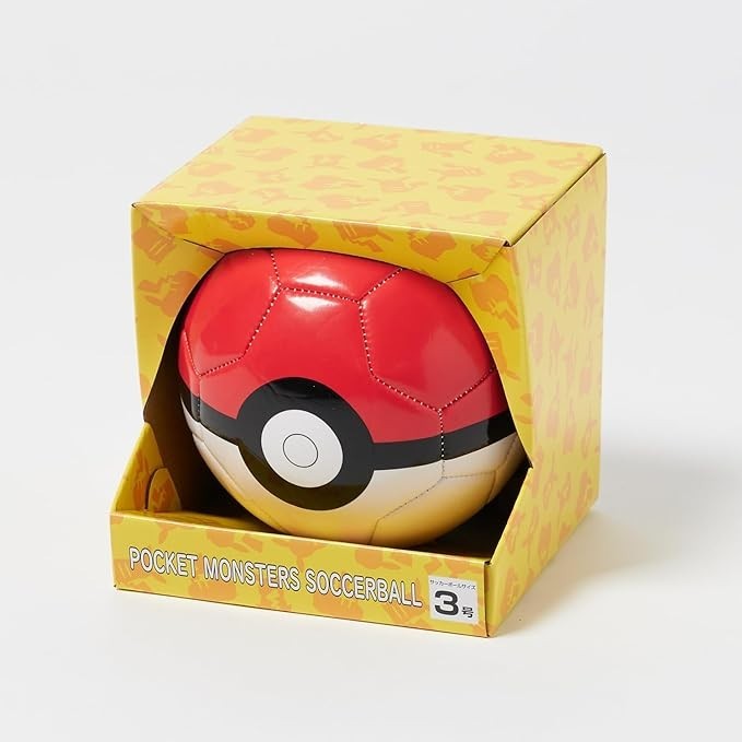 Pokemon Soccer Ball No. 3 Ball Monster Ball Poke Ball