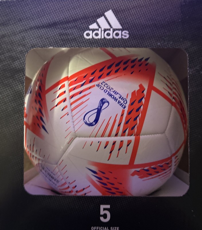 Al-Rihla Soccer Ball Qatar World Cup 2022 – Size 5.