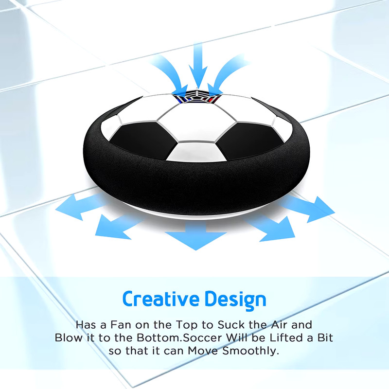 LED Hover Soccer Ball for Kids - Electric Floating Football with Music gallery