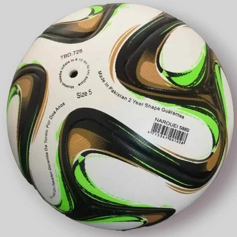 NEW Brazuca Brazil FIFA World Cup 2014 Official Match Soccer Ball Size 5