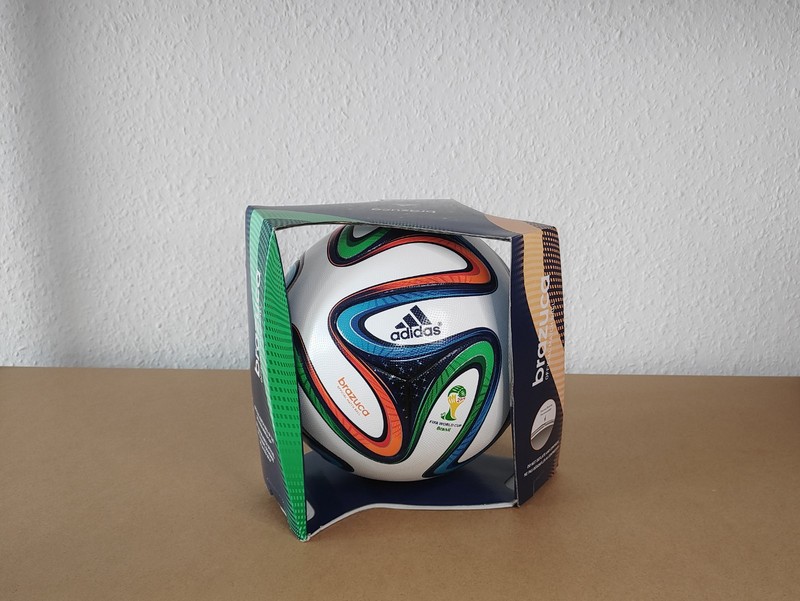 Adidas Brazuca 2014 World Cup Official Match Ball Soccer NEW OMB BOX gallery