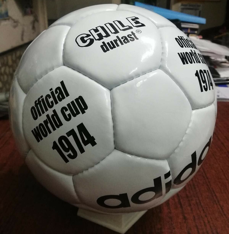 Adidas official World cup 1974 soccer ball Chile Durlast soccer ball size 5 gallery
