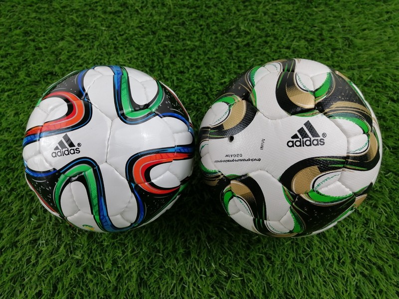 Brazuca/Rio Final Brazil 2014|With Cover Bag Free adidas 3 Pcs Set Soccerballs gallery
