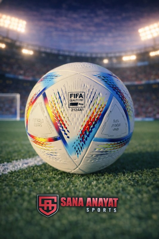 Adidas Al Rihla FIFA World Cup 2022 Soccer Ball Size 5 Competitive Match Footbal gallery