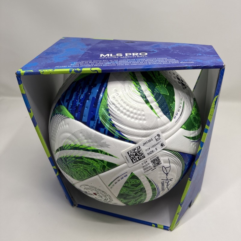 Adidas MLS PRO 2025 Soccer Ball Major League Soccer Match Ball Box JH1303 Size 5
