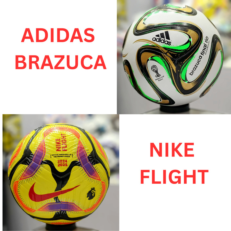 Nike Flight EPL 24/25 Match Ball Size 5 Adidas Brazuca Final Rio WC 2014 Size 5