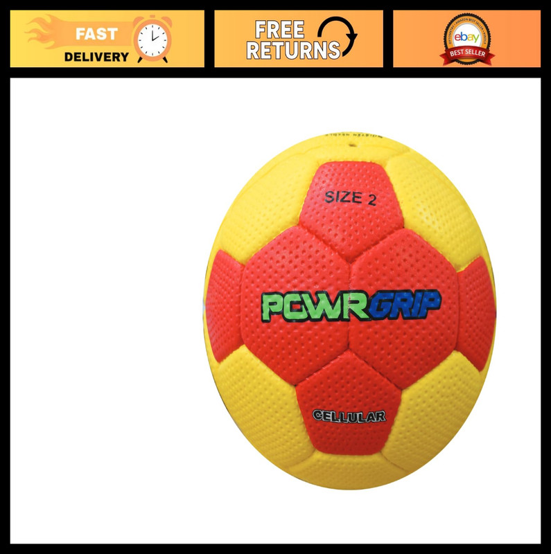 Tchoukball Size 2 - PowRGRIP Single Ball for Outdoor Sports & Training