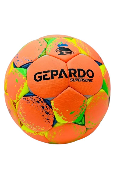 GEPARDO SUPERSONIC hand sewing OFFICIAL MATCH BALL (orange and multi ) size-5