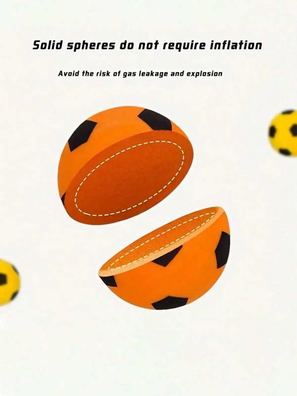 Silent Foam Soccer Ball Soft Indoor Training Ball No Inflation PU Material gallery
