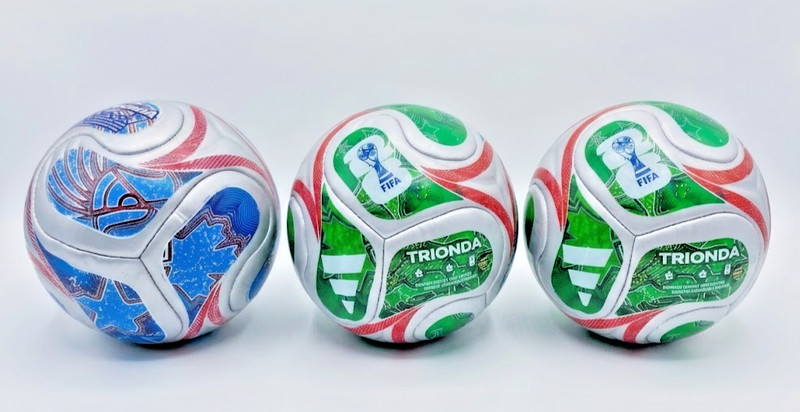 2026 FIFA World Cup Trionda Adidas Mystery Mini Soccer Ball [ Set of 3 balls]