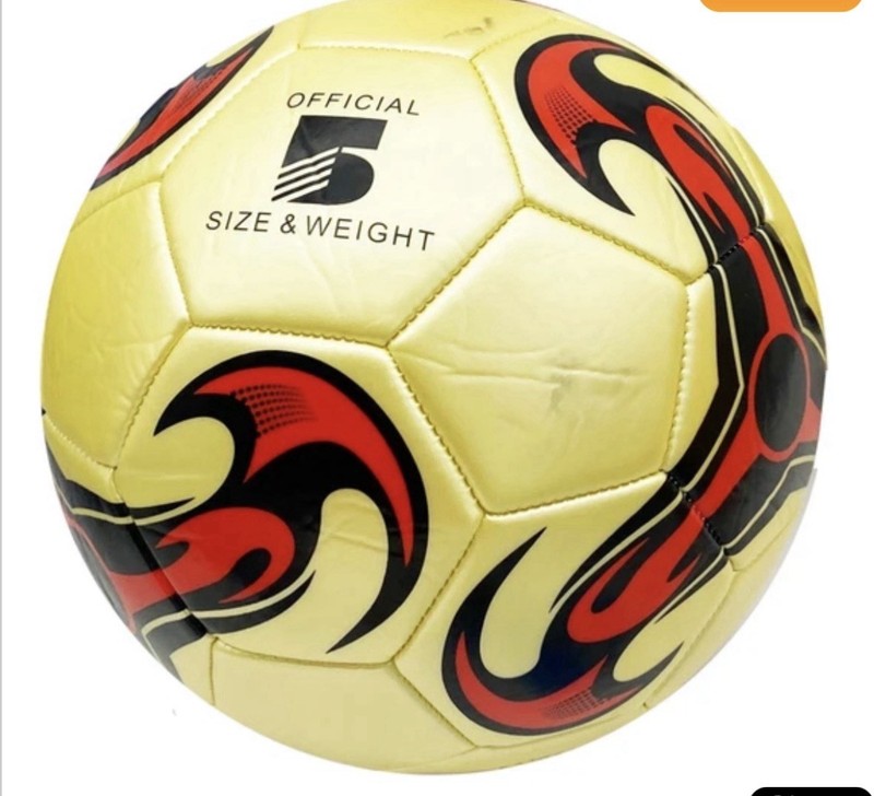 High Quality Leather Soccer Ball Size 5 And 6” Inflator Pump
