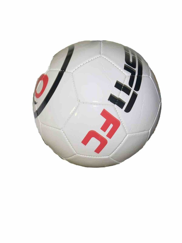 ESPN Size 5 Soccer Ball Color Black White Red