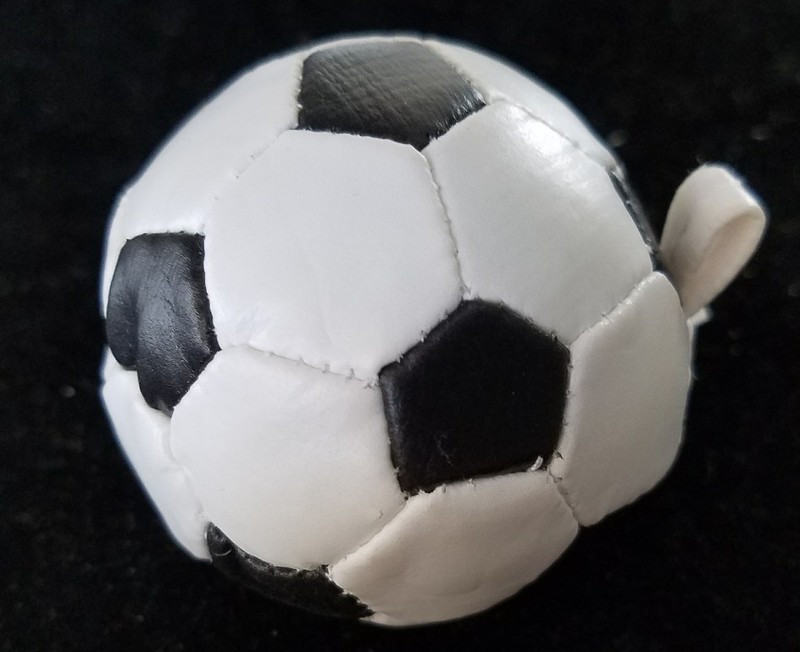 Plush Mini Soccer Ball ● NEW ● vinyl ● 2 inches ● lot of 11