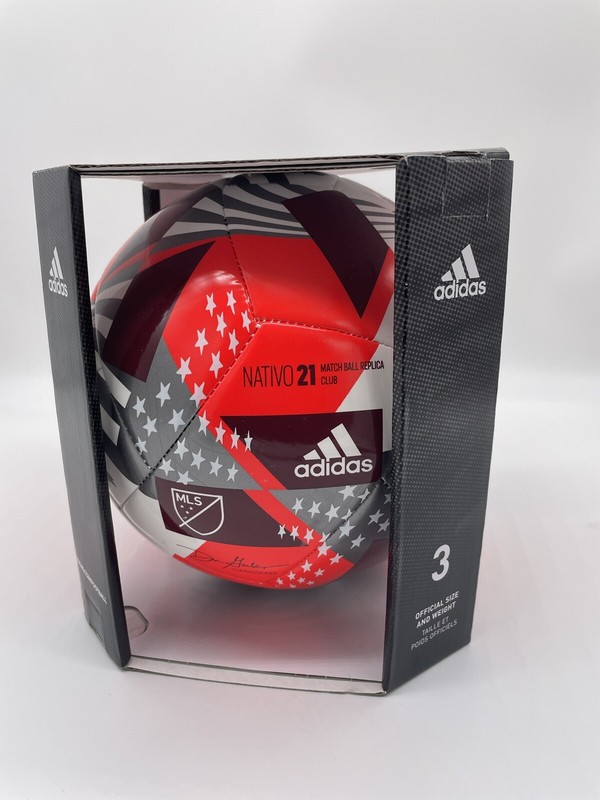 Adidas MLS NATIVO 21 Match Ball Replica Soccer Club Ball Size 3 GU1556 NEW!