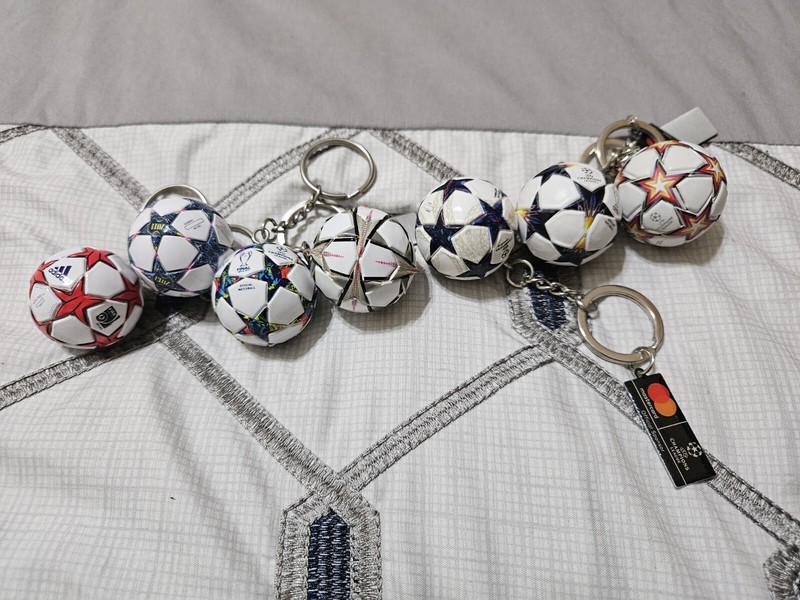 Champions League Official Match Ball Keychain Keyring Mastercard