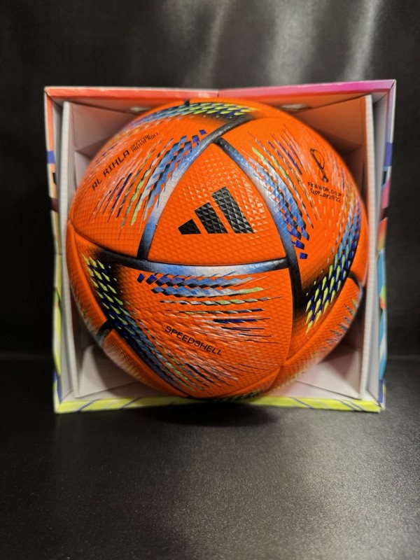 Adidas Al Rihla Official Match Ball Qatar World Cup 2022 POWERORANGE