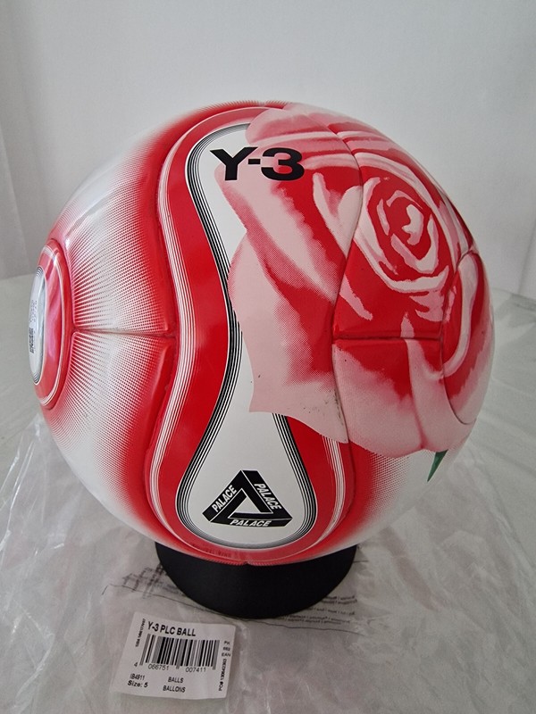 ADIDAS x PALACE x Y-3 TEAMGEIST BALL IB4911 FOOTGOLF SIZE 5 LIMITED EDITION