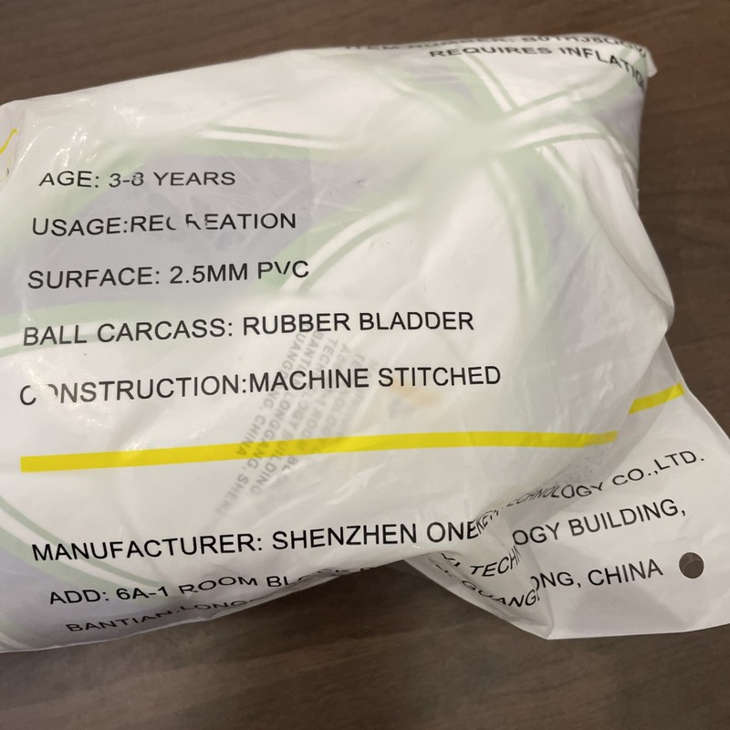 Aoneky Soccer Ball with Pump Size 3 - Single Deflated Ball WITH PUMP! gallery