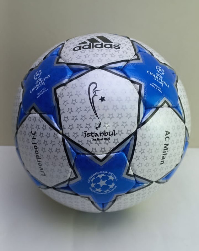 Adidas Finale Istanbul 2005- Soccer ball UEFA Champions League Match Ball- Size5