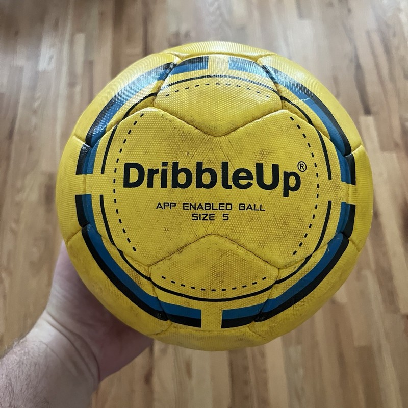 Dribble Up Smart Soccer Ball Size 5 App Enabled Training Replacement Ball Only
