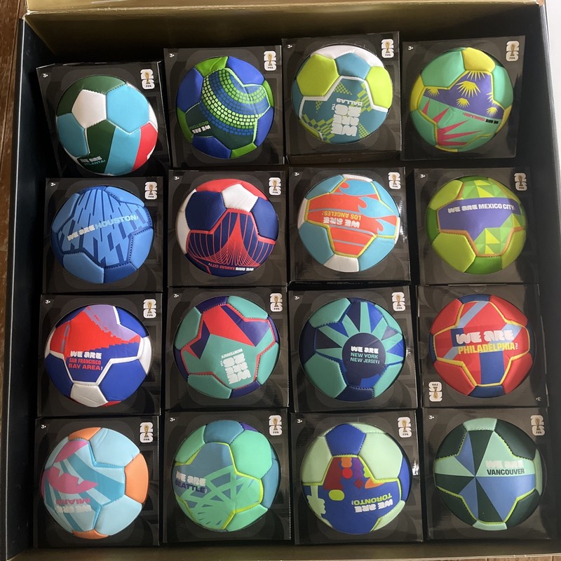 FIFA World Cup 2026 Host Cities Mini Ball size 1 Choose your city ( 1pc)
