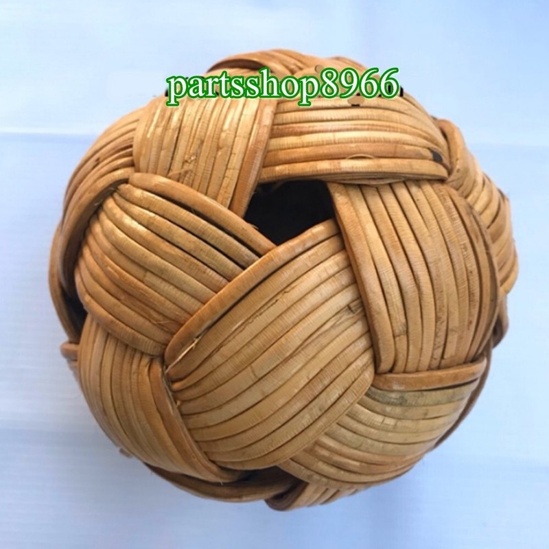 Thai Ball Takraw Sepak Kick Wicker Rattan Real Handmade Outdoor Sport Home Decor