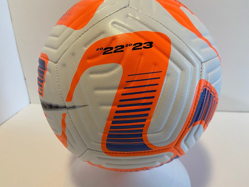 Nike Academy Soccer Ball White/Total Orange/Black Size - 5 / DN3599 - 102 gallery
