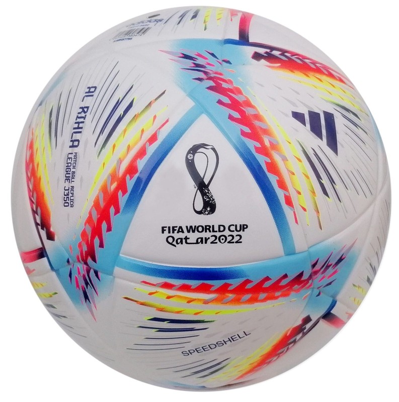 Adidas World Cup 2022 Soccer Rihla 350g Junior League Kids Ball Seamless Youth