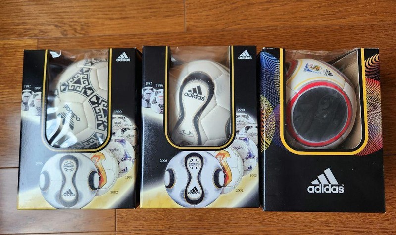 SEGA Adidas Mini Ball 2010 Premium Replica Crane Game Prizes Diameter 13cm Used