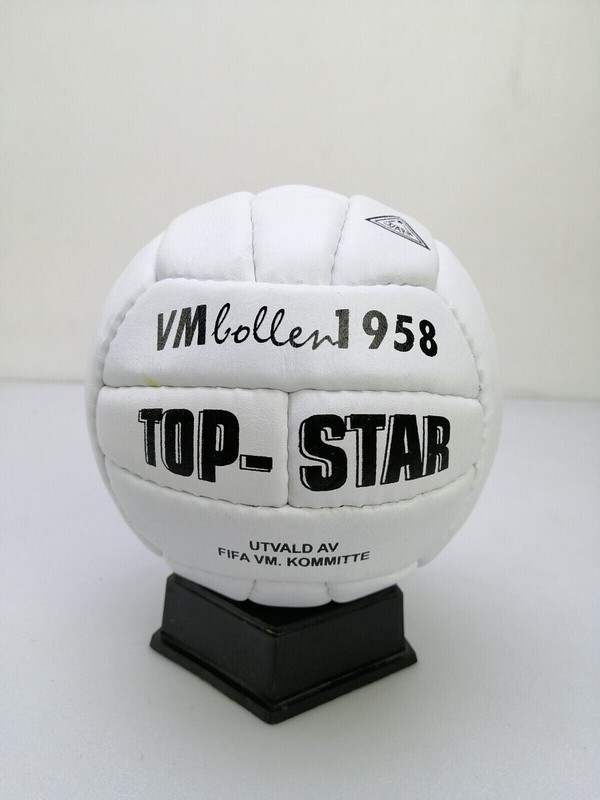 Historical Mini VM Collen 1958 TOP-STAR Size 1 Soccer Ball