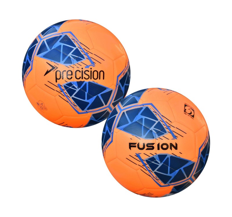 Precision Fusion FIFA Basic Training Ball 3 Fluo Orange/Blue/Royal/Grey 3 Fluo O