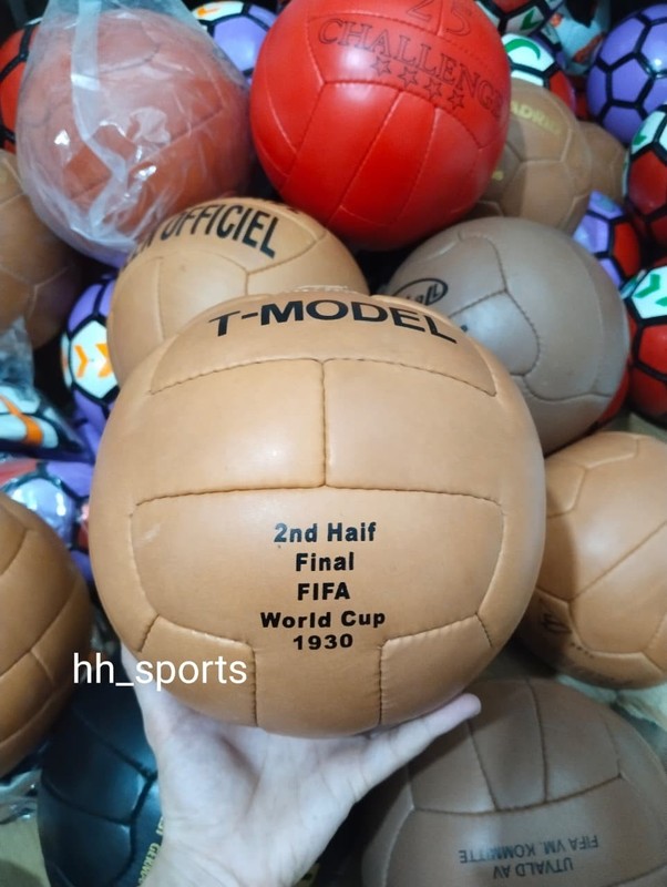 1930 T- Model 2nd Half Final Fifa World Cup Soccer FootBall Match Ball Leather