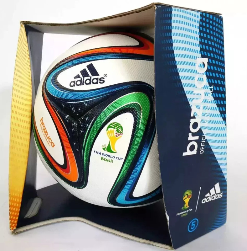 Adidas Brazuca Official Match Ball FIFA World Cup Brazil 2014 Soccer Ball Size 5