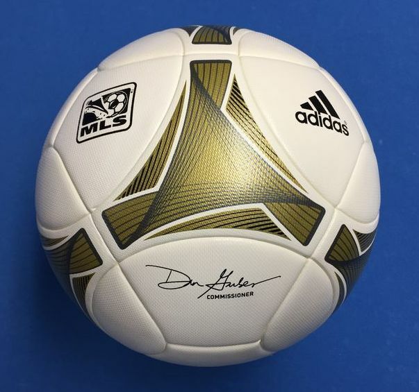 GENUINE ADIDAS MLS PRIME 2 FINAL GOLD MATCHBALL 2013 NEW EXTREMELY RARE INCS BOX gallery
