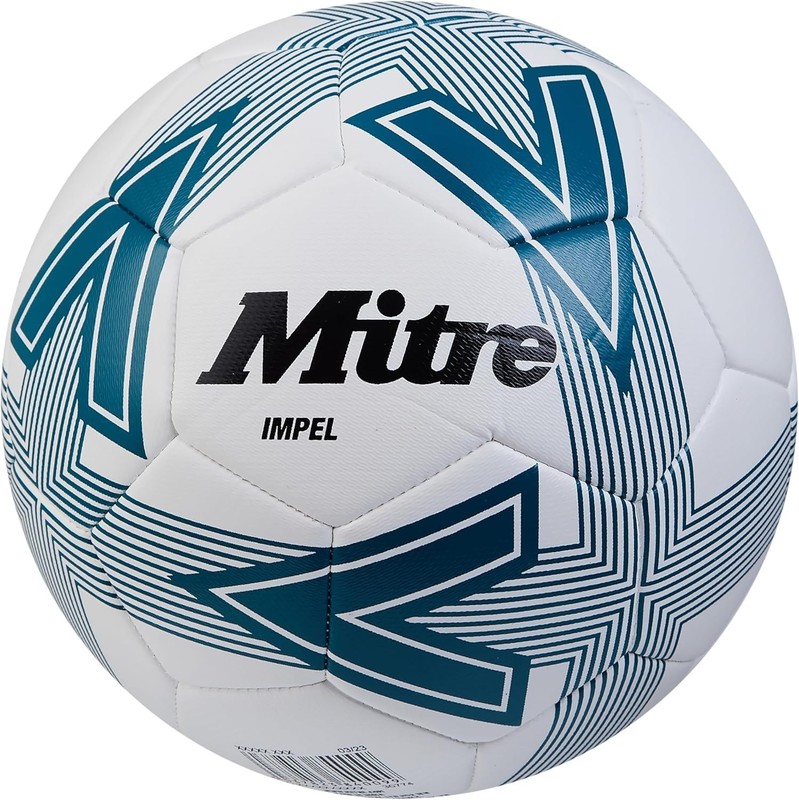 Impel L30P Football | Extremely Durable | Dimensionally Retaining Soccer, White/Green...